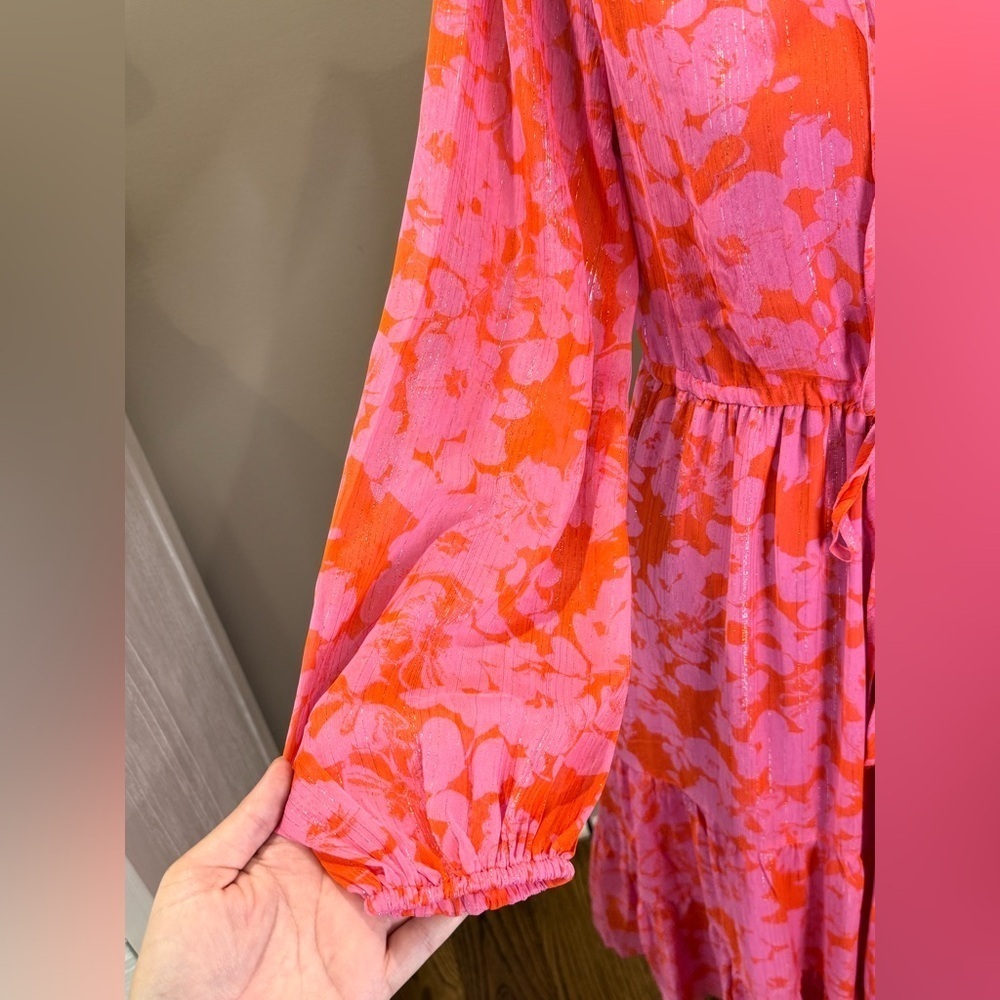 Women’s SUGARLIPS Carolina Reaper Kristen Tiered Midi Dress- Size XS - Picture 8 of 11